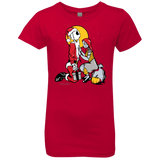 T-Shirts Red / YXS Pumpkin King Girls Premium T-Shirt