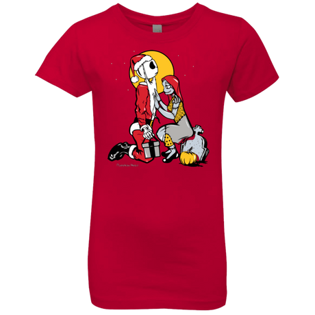 T-Shirts Red / YXS Pumpkin King Girls Premium T-Shirt