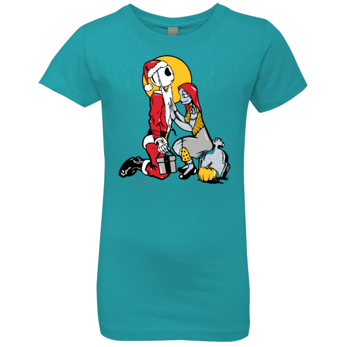 T-Shirts Tahiti Blue / YXS Pumpkin King Girls Premium T-Shirt