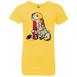 T-Shirts Vibrant Yellow / YXS Pumpkin King Girls Premium T-Shirt