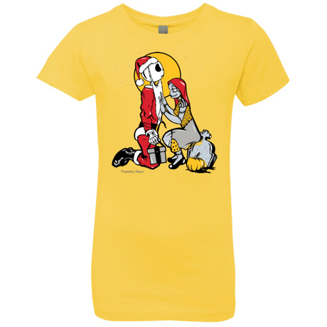 T-Shirts Vibrant Yellow / YXS Pumpkin King Girls Premium T-Shirt