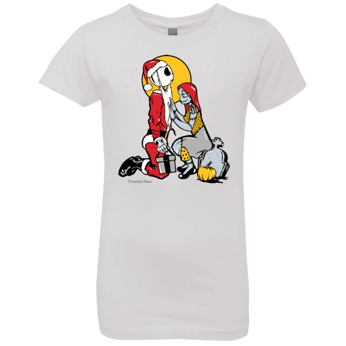 T-Shirts White / YXS Pumpkin King Girls Premium T-Shirt