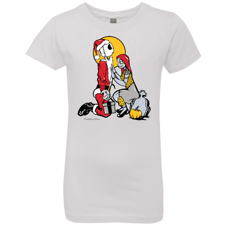 T-Shirts White / YXS Pumpkin King Girls Premium T-Shirt
