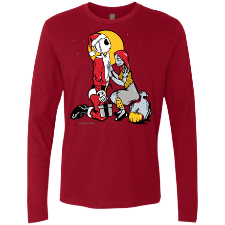 T-Shirts Cardinal / Small Pumpkin King Men's Premium Long Sleeve