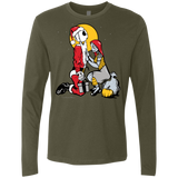 T-Shirts Military Green / Small Pumpkin King Men's Premium Long Sleeve