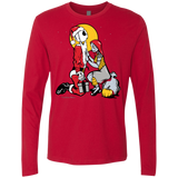 T-Shirts Red / Small Pumpkin King Men's Premium Long Sleeve