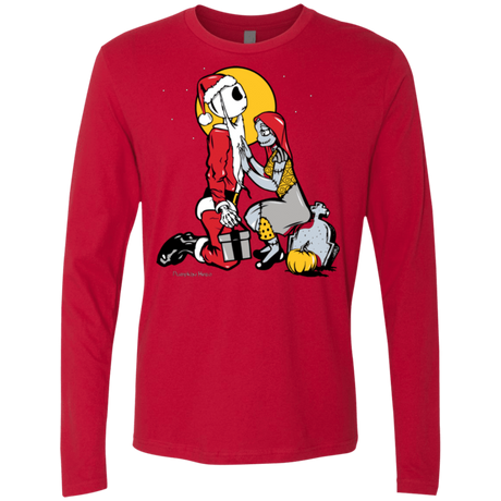 T-Shirts Red / Small Pumpkin King Men's Premium Long Sleeve