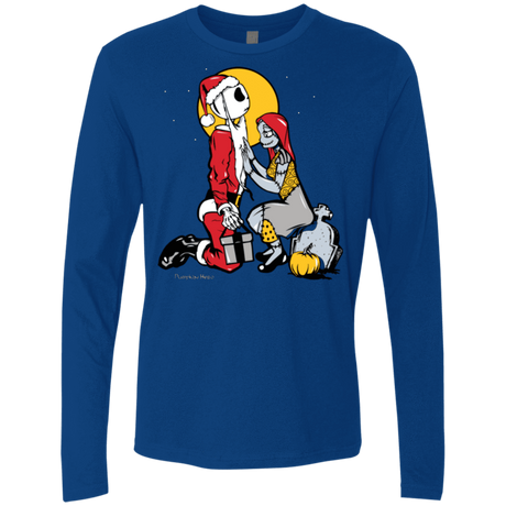 T-Shirts Royal / Small Pumpkin King Men's Premium Long Sleeve