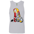 T-Shirts Heather Grey / Small Pumpkin King Men's Premium Tank Top
