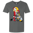 T-Shirts Heavy Metal / X-Small Pumpkin King Men's Premium V-Neck