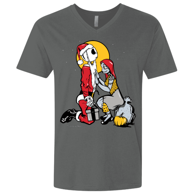 T-Shirts Heavy Metal / X-Small Pumpkin King Men's Premium V-Neck