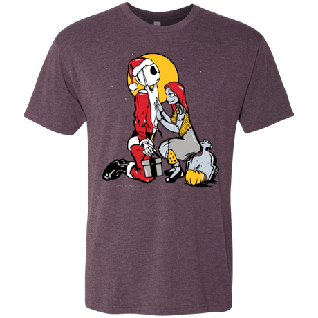 T-Shirts Vintage Purple / Small Pumpkin King Men's Triblend T-Shirt