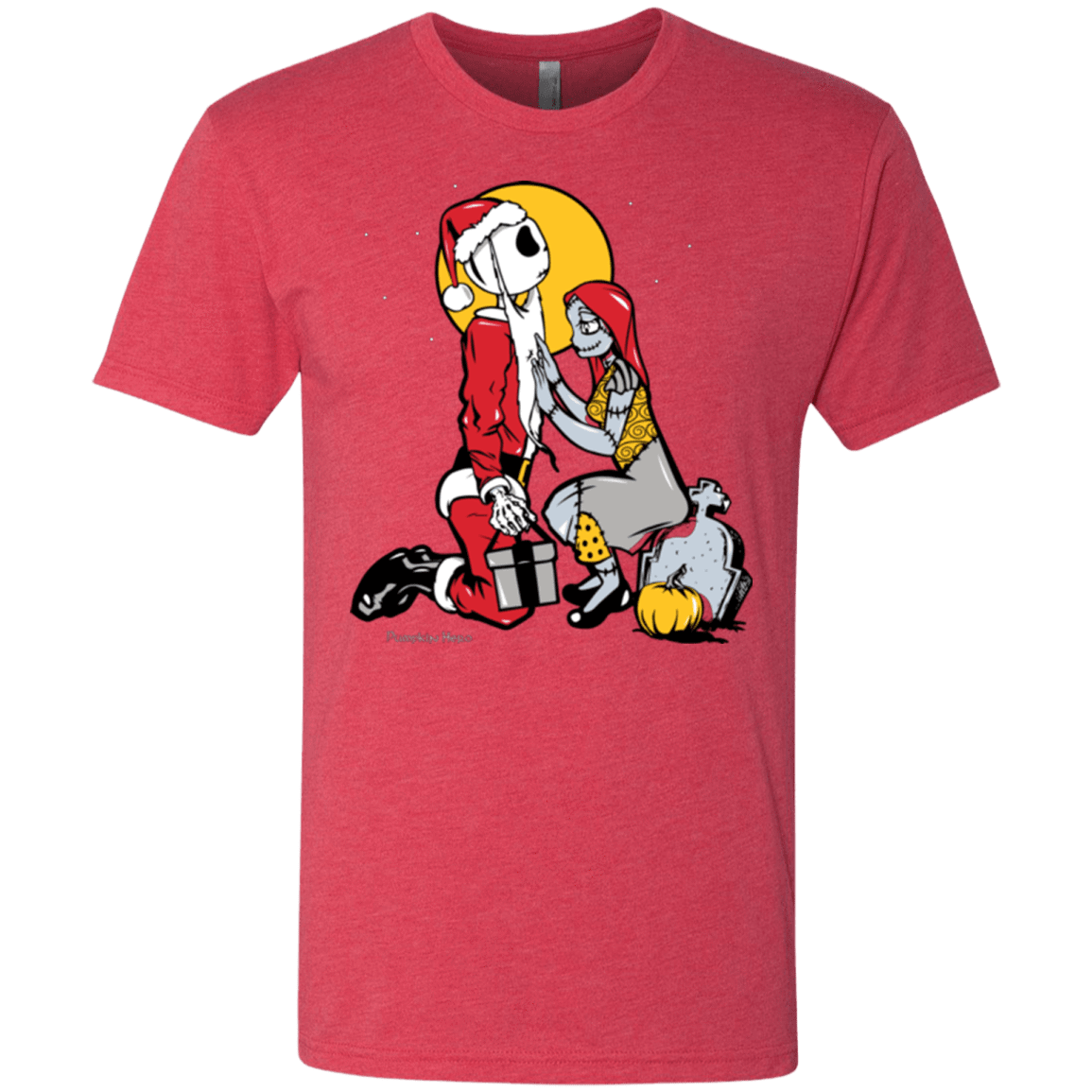 T-Shirts Vintage Red / Small Pumpkin King Men's Triblend T-Shirt