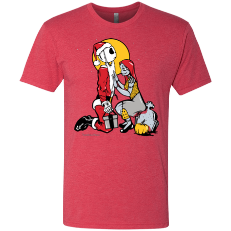 T-Shirts Vintage Red / Small Pumpkin King Men's Triblend T-Shirt