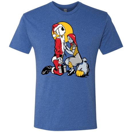 T-Shirts Vintage Royal / Small Pumpkin King Men's Triblend T-Shirt