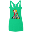 T-Shirts Envy / X-Small Pumpkin King Women's Triblend Racerback Tank