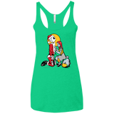 T-Shirts Envy / X-Small Pumpkin King Women's Triblend Racerback Tank
