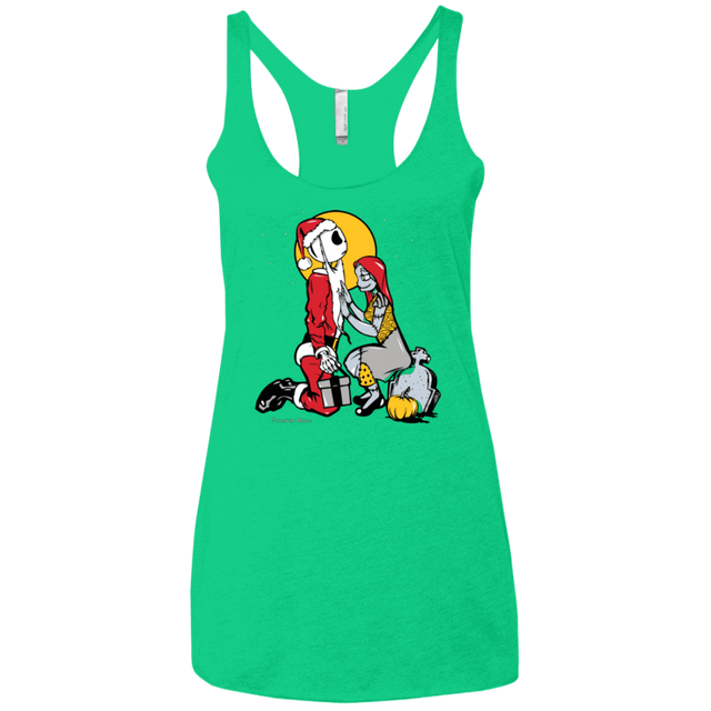T-Shirts Envy / X-Small Pumpkin King Women's Triblend Racerback Tank