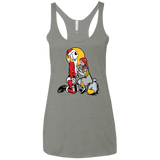 T-Shirts Venetian Grey / X-Small Pumpkin King Women's Triblend Racerback Tank