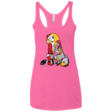 T-Shirts Vintage Pink / X-Small Pumpkin King Women's Triblend Racerback Tank