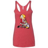 T-Shirts Vintage Red / X-Small Pumpkin King Women's Triblend Racerback Tank