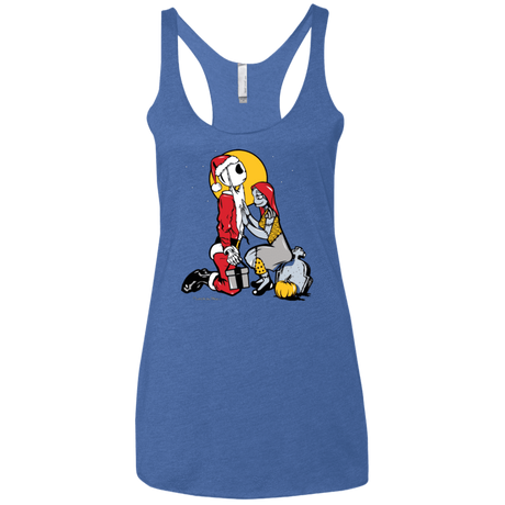 T-Shirts Vintage Royal / X-Small Pumpkin King Women's Triblend Racerback Tank