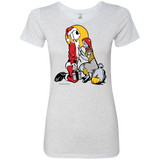 T-Shirts Heather White / Small Pumpkin King Women's Triblend T-Shirt