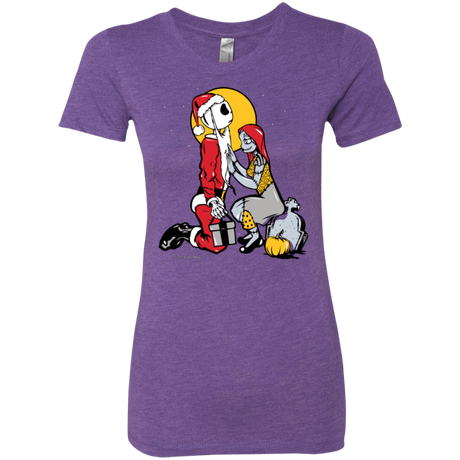 T-Shirts Purple Rush / Small Pumpkin King Women's Triblend T-Shirt