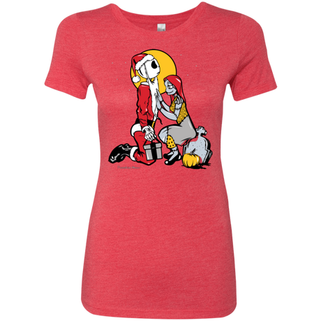 T-Shirts Vintage Red / Small Pumpkin King Women's Triblend T-Shirt