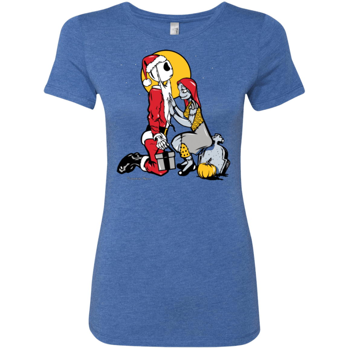 T-Shirts Vintage Royal / Small Pumpkin King Women's Triblend T-Shirt