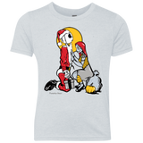 T-Shirts Heather White / YXS Pumpkin King Youth Triblend T-Shirt