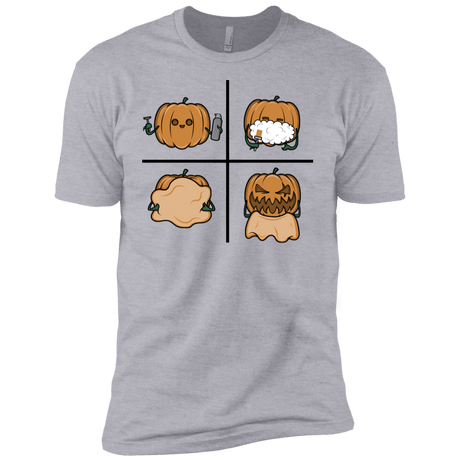 T-Shirts Heather Grey / YXS Pumpkin Shave Boys Premium T-Shirt