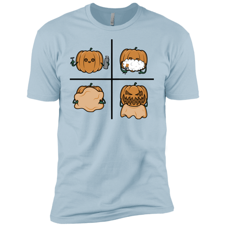 T-Shirts Light Blue / YXS Pumpkin Shave Boys Premium T-Shirt