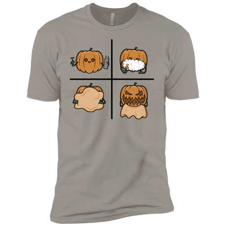T-Shirts Light Grey / YXS Pumpkin Shave Boys Premium T-Shirt