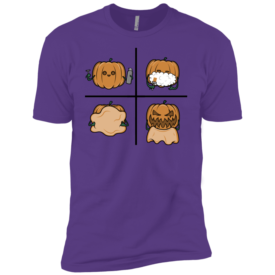 T-Shirts Purple Rush / YXS Pumpkin Shave Boys Premium T-Shirt