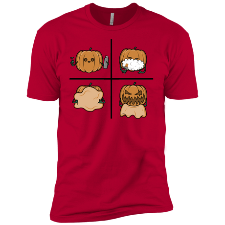 T-Shirts Red / YXS Pumpkin Shave Boys Premium T-Shirt