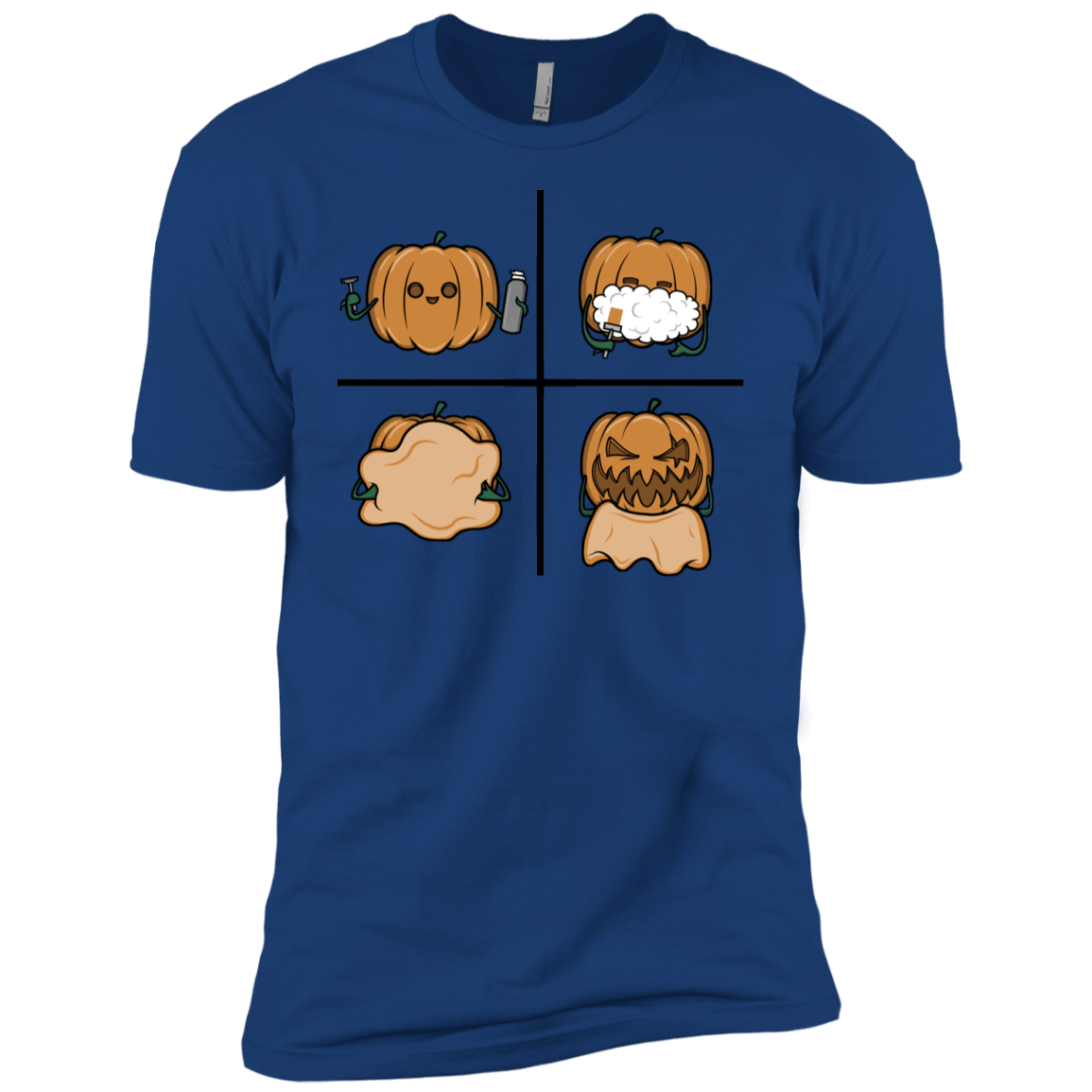 T-Shirts Royal / YXS Pumpkin Shave Boys Premium T-Shirt