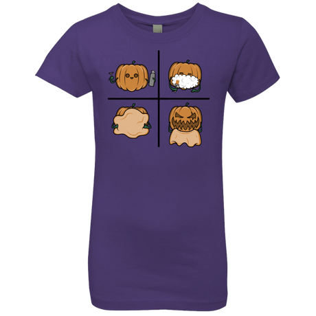 T-Shirts Purple Rush / YXS Pumpkin Shave Girls Premium T-Shirt