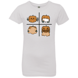 T-Shirts White / YXS Pumpkin Shave Girls Premium T-Shirt