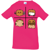 T-Shirts Hot Pink / 6 Months Pumpkin Shave Infant Premium T-Shirt