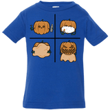 T-Shirts Royal / 6 Months Pumpkin Shave Infant Premium T-Shirt
