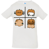 T-Shirts White / 6 Months Pumpkin Shave Infant Premium T-Shirt