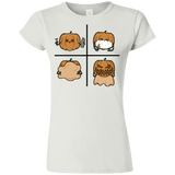 T-Shirts White / S Pumpkin Shave Junior Slimmer-Fit T-Shirt