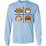 T-Shirts Light Blue / S Pumpkin Shave Men's Long Sleeve T-Shirt