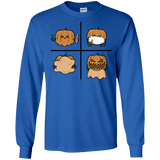 T-Shirts Royal / S Pumpkin Shave Men's Long Sleeve T-Shirt