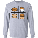 T-Shirts Sport Grey / S Pumpkin Shave Men's Long Sleeve T-Shirt