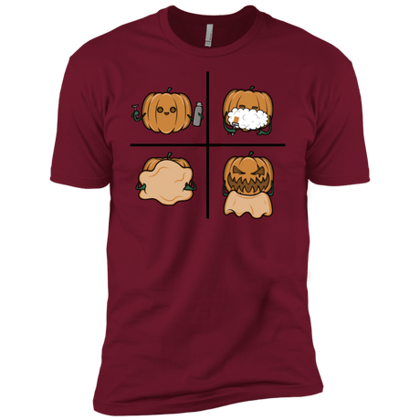 T-Shirts Cardinal / X-Small Pumpkin Shave Men's Premium T-Shirt