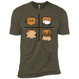 T-Shirts Military Green / X-Small Pumpkin Shave Men's Premium T-Shirt