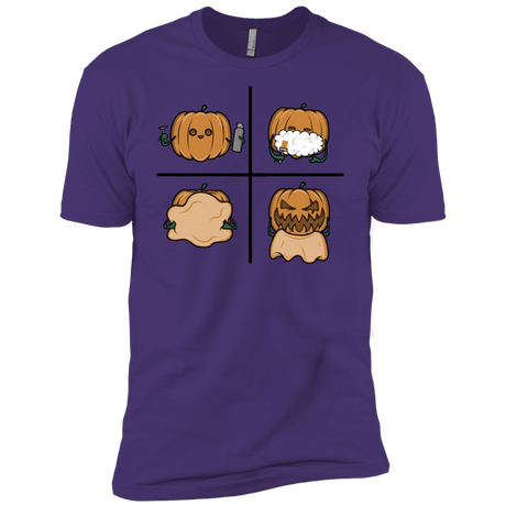 T-Shirts Purple Rush/ / X-Small Pumpkin Shave Men's Premium T-Shirt