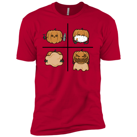 T-Shirts Red / X-Small Pumpkin Shave Men's Premium T-Shirt